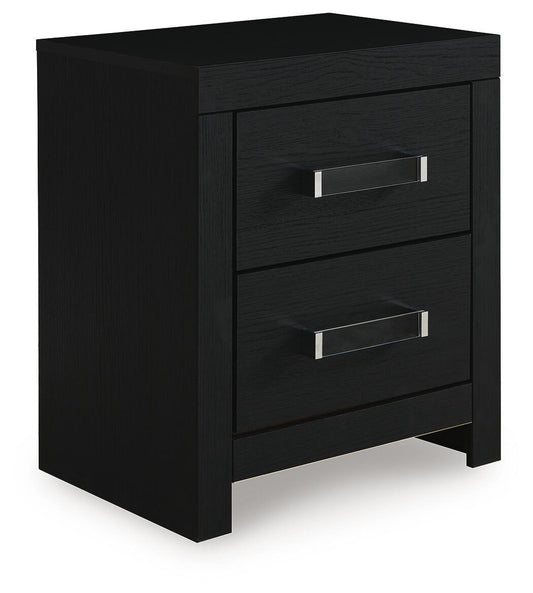 Maeling - Two Drawer Night Stand Accent Nightstands by Signature Design by Ashley® - Walls Furniture & Mattress