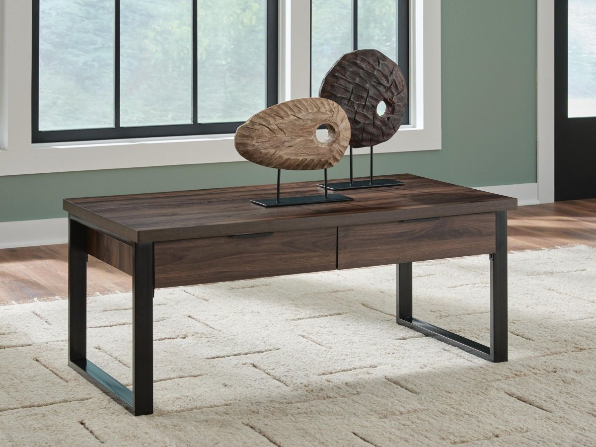 Wickman Falls - Rectangular Table Cocktail Tables by Signature Design by Ashley® - Walls Furniture & Mattress