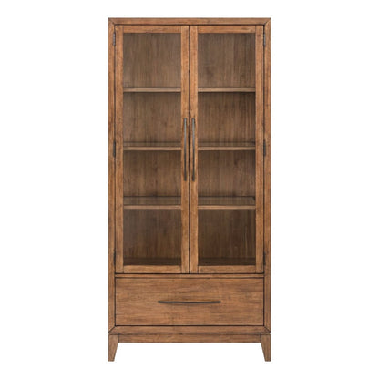 Shaker Lakes - Bunching Display Cabinet Display Cabinets by Liberty Furniture - Walls Furniture & Mattress