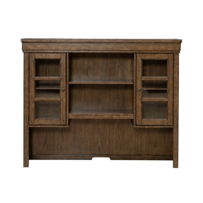 Carolina Park - Credenza Hutch - Brown Hutches by Liberty Furniture - Walls Furniture & Mattress
