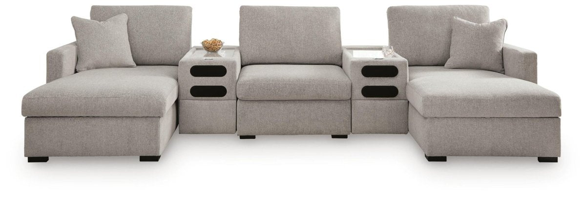 ModMax Luxe - Sectional Stationary Sectionals by Benchcraft® - Walls Furniture & Mattress