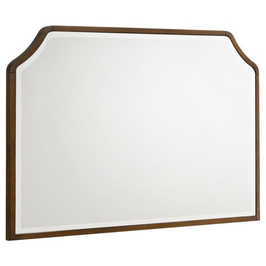 Garland - Dresser Mirror - Brown Cherry Bedroom Mirrors by Coaster Fine Furniture - Walls Furniture & Mattress