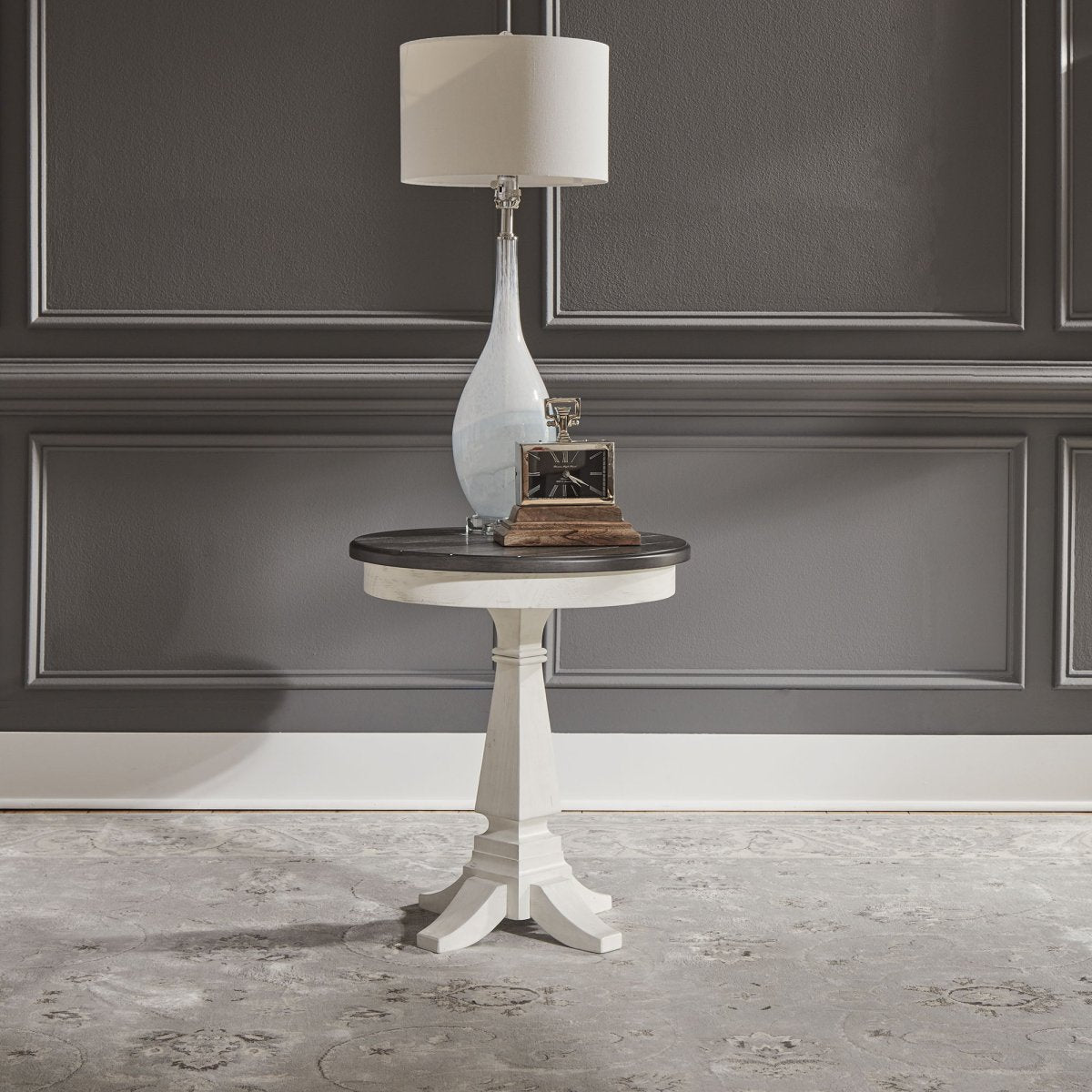 Allyson Park - Chair Side Table - White Chair Side Tables by Liberty Furniture - Walls Furniture & Mattress