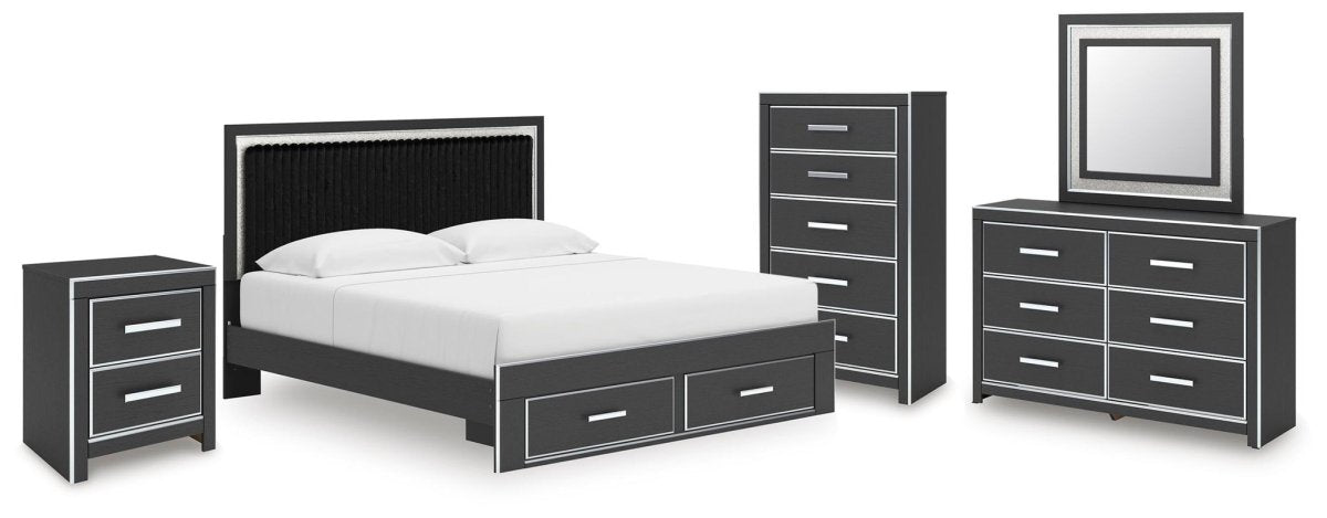 Zuraleus - Storage Bedroom Set 5 Piece Bedroom Sets by Signature Design by Ashley® - Walls Furniture & Mattress