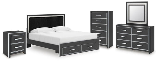 Zuraleus - Storage Bedroom Set 5 Piece Bedroom Sets by Signature Design by Ashley® - Walls Furniture & Mattress