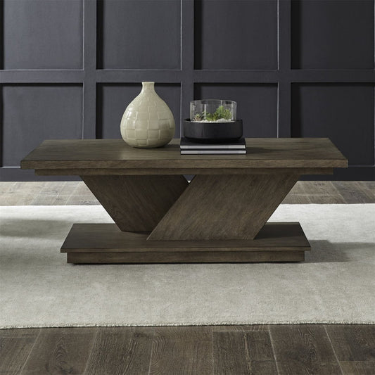 Aspen Sky - Table Cocktail Tables by Liberty Furniture - Walls Furniture & Mattress