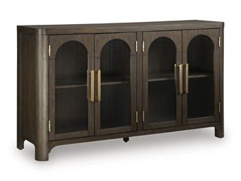 Radkin - Dining Room Server - Burnished Brown Servers by Signature Design by Ashley® - Walls Furniture & Mattress