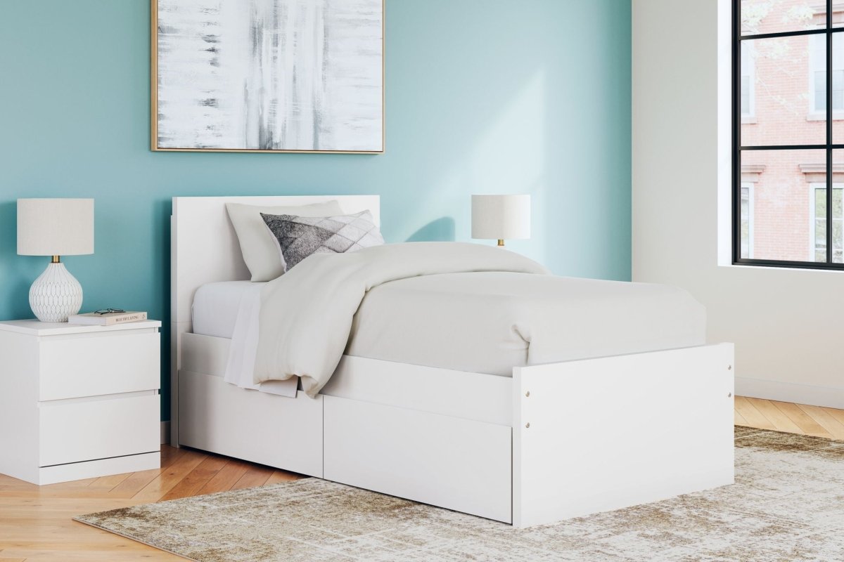 Onita - Panel Platform Bed Storage Beds by Signature Design by Ashley® - Walls Furniture & Mattress