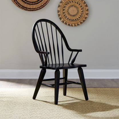Hearthstone Ridge - Windsor Back Arm Chair Arm Chairs by Liberty Furniture - Walls Furniture & Mattress