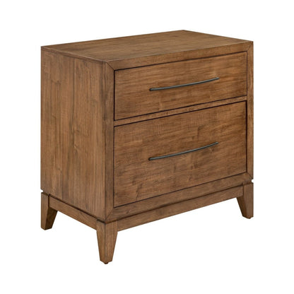 Shaker Lakes - Lateral File Cabinet - Harvest Brown Filing Cabinets by Liberty Furniture - Walls Furniture & Mattress