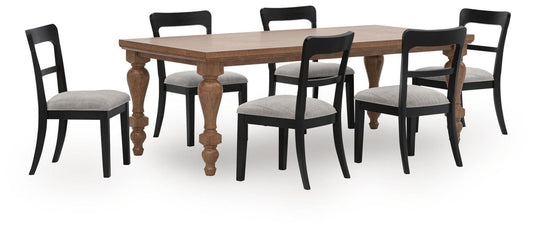 Greddinton - Dining Table Set 7 Piece Dining Room Sets by Signature Design by Ashley® - Walls Furniture & Mattress