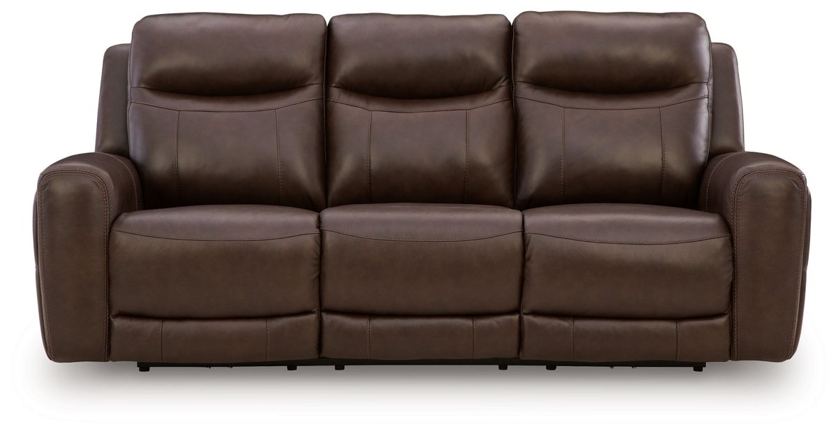 Gravier - Power Reclining Sofa With Adjustable Headrest - Cordova Reclining Sofas by Benchcraft® - Walls Furniture & Mattress