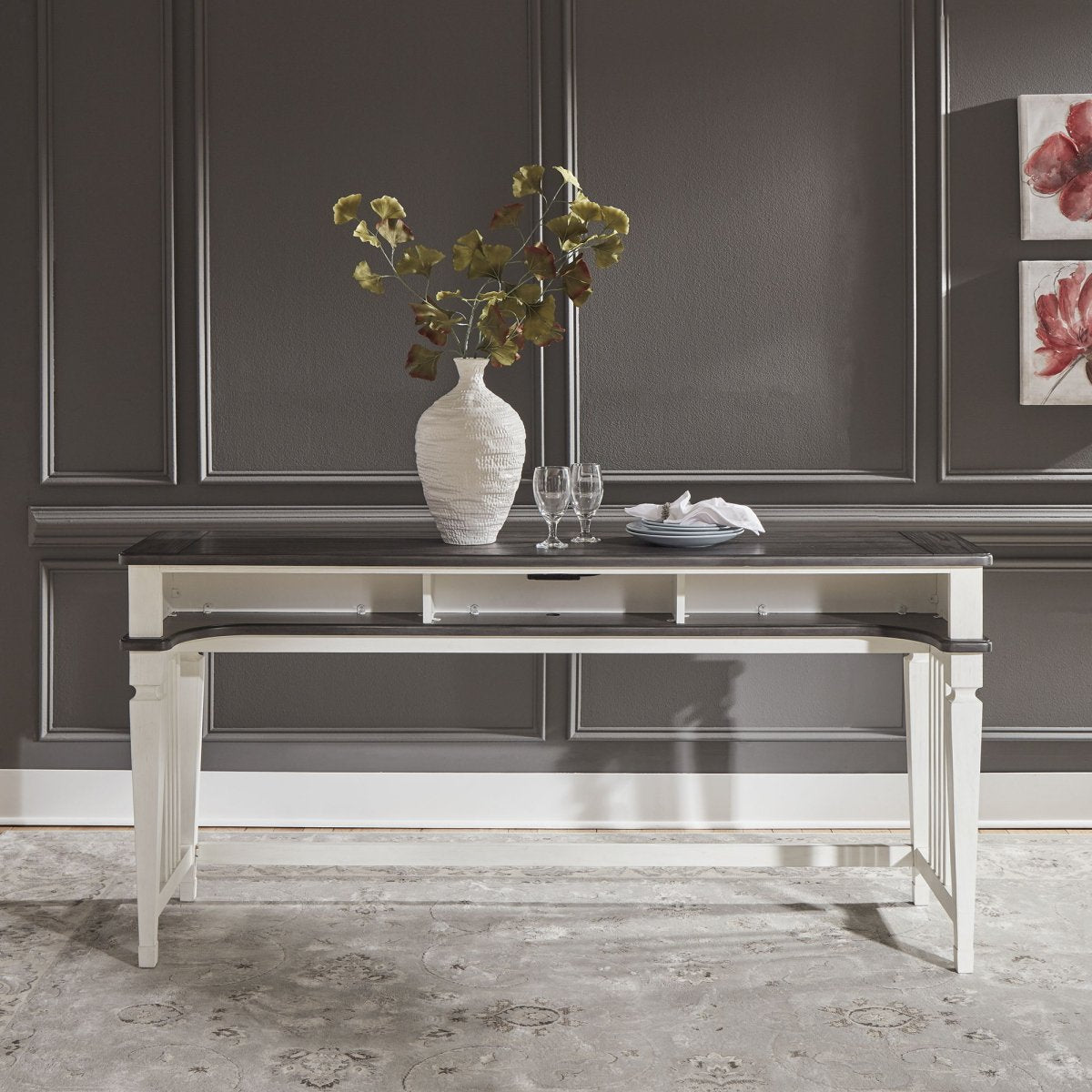 Allyson Park - 4 Piece Dining Room Set - White 4 Piece Dining Room Sets by Liberty Furniture - Walls Furniture & Mattress