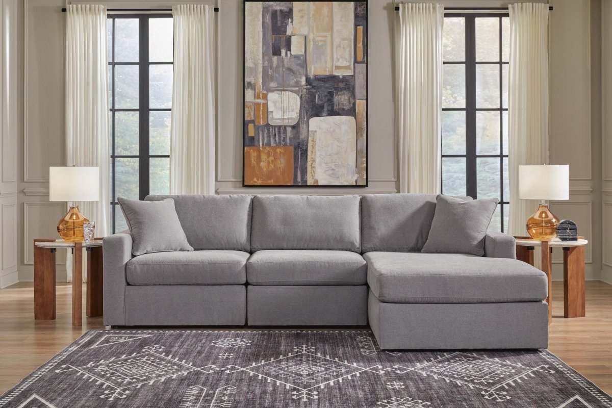 Modmax - 3 Piece Sectional Stationary Sectionals by Signature Design by Ashley® - Walls Furniture & Mattress