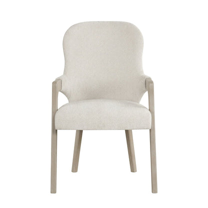 Gwendolyn - Upholstered Arm Chair (Set of 2) - Cerused Taupe Chair Sets by New Classic - Walls Furniture & Mattress