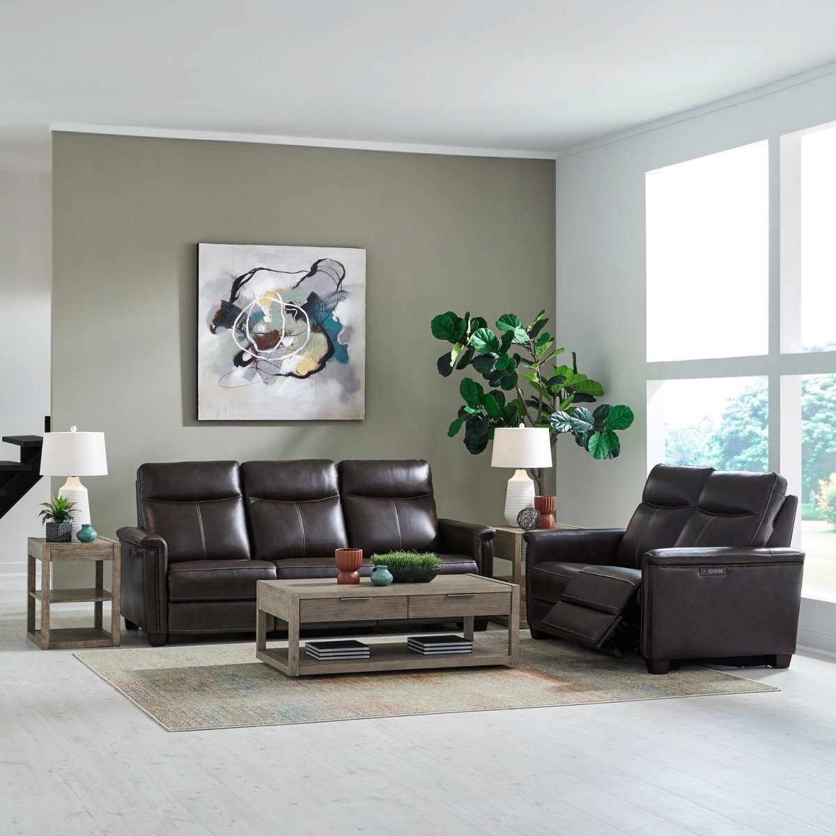 Crawford - Sofa Set Reclining Sofas & Loveseats by Liberty Furniture - Walls Furniture & Mattress