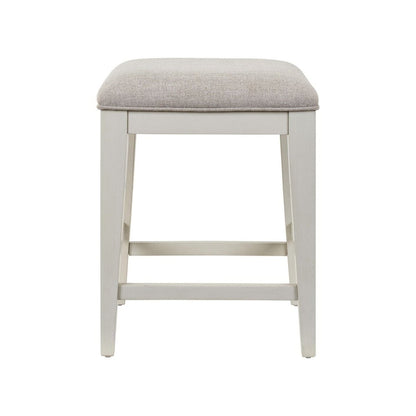 Berkley Square - Upholstered Console Stool (RTA) - Brown Counter Height (24" - 27") by Liberty Furniture - Walls Furniture & Mattress