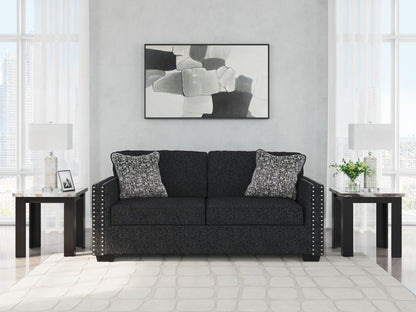 Jasmine Peaks - Sofa - Coal Stationary Sofas by Benchcraft® - Walls Furniture & Mattress