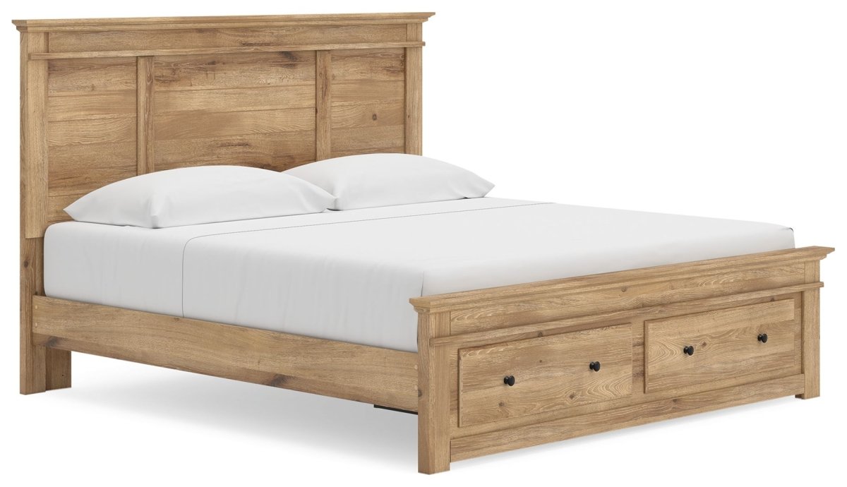 Makidern - Panel Storage Bed With Storage Footboard Storage Beds by Signature Design by Ashley® - Walls Furniture & Mattress