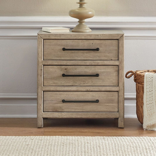 Proximity Place - Nightstand With Charging Station - Brown Nightstands w/ Charging Stations by Liberty Furniture - Walls Furniture & Mattress