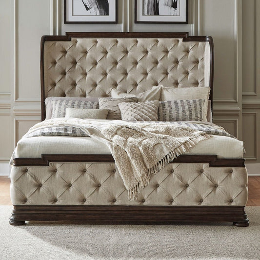 Provence Park - Shelter Bed Upholstered Beds by Liberty Furniture - Walls Furniture & Mattress