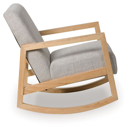 Wychworth - Gray / Natural - Accent Chair Accent Chairs by Signature Design by Ashley® - Walls Furniture & Mattress