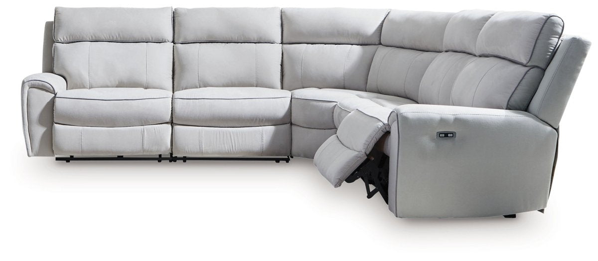 Social Pointe - Reclining Sectional Reclining Sectionals by Signature Design by Ashley® - Walls Furniture & Mattress