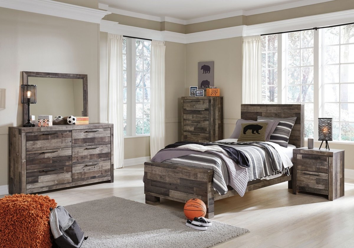 Derekson - Panel Bed Storage Beds by Benchcraft® - Walls Furniture & Mattress
