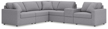 Modmax - 6 Piece Sectional Stationary Sectionals by Signature Design by Ashley® - Walls Furniture & Mattress