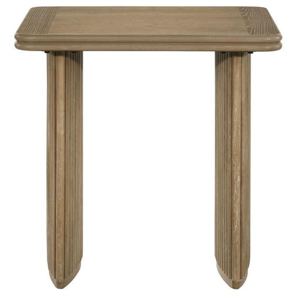 Adina - Wood Coffee Table Set Table Sets by Coaster Fine Furniture - Walls Furniture & Mattress