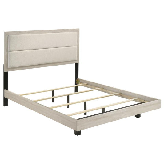 Trenton - Wood Panel Bed Upholstered Beds by Coaster Fine Furniture - Walls Furniture & Mattress