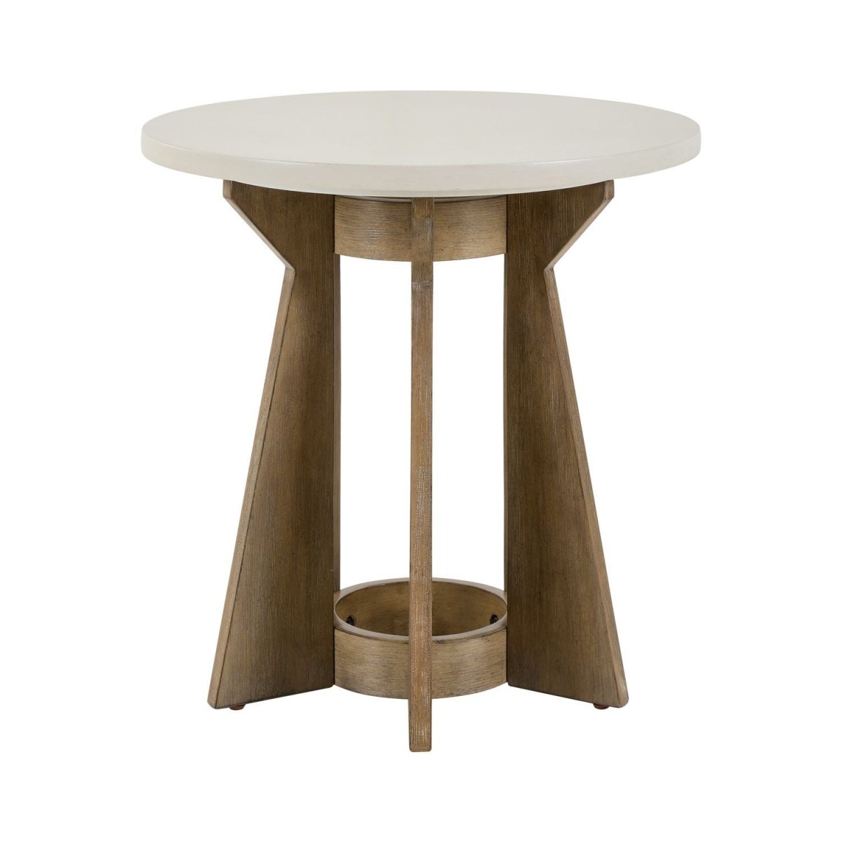 Berkley Square - Round End Table - Brown End Tables by Liberty Furniture - Walls Furniture & Mattress