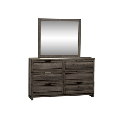 Tanners Creek - Dresser & Mirror - Dark Gray Dresser & Mirror by Liberty Furniture - Walls Furniture & Mattress