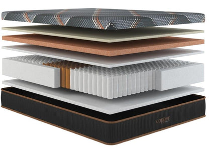 Copper Hybrid Plush Smooth Top TXL Mattress Hybrid Mattresses by Spring Air - Walls Furniture & Mattress