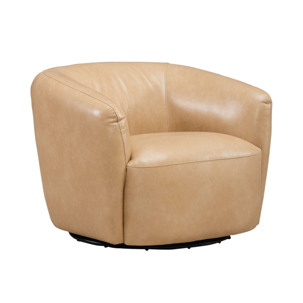 Donovan - Upholstered Swivel Accent Chair - Tan Swivel Chairs by Liberty Furniture - Walls Furniture & Mattress