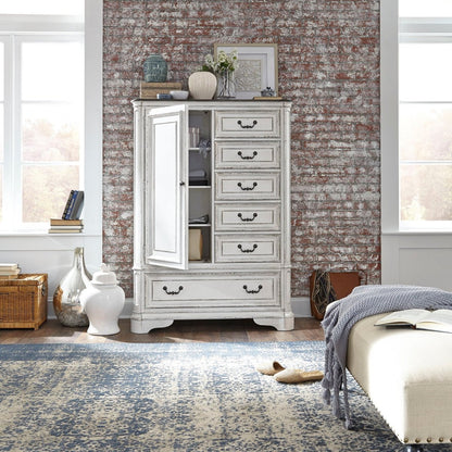 Magnolia Manor - Master Chest - White Accent Chests by Liberty Furniture - Walls Furniture & Mattress