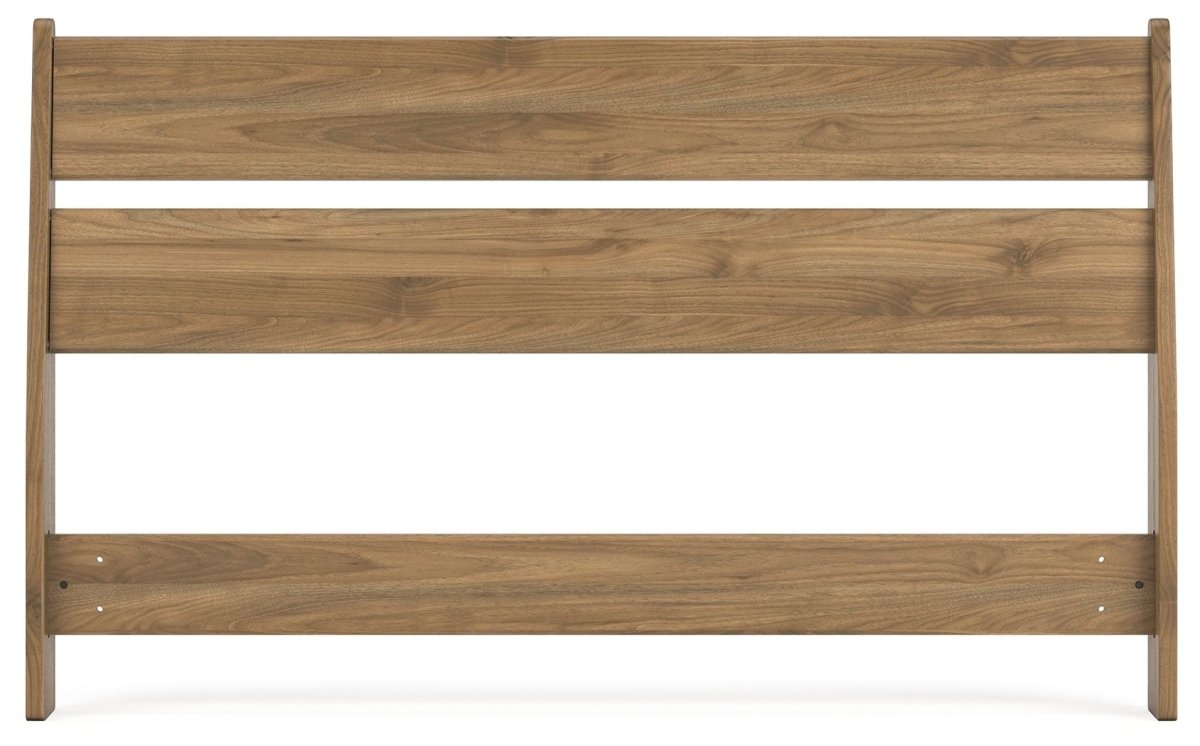 Deanlow - Full Panel Headboard - Honey Panel Headboards by Signature Design by Ashley® - Walls Furniture & Mattress