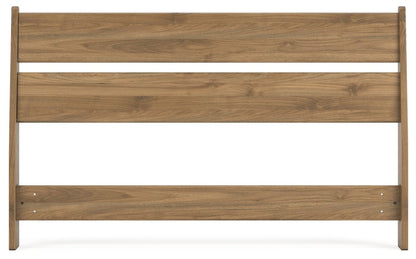 Deanlow - Full Panel Headboard - Honey Panel Headboards by Signature Design by Ashley® - Walls Furniture & Mattress