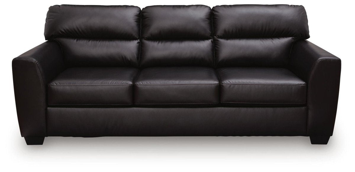 Glennbre - Sofa - Midnight Stationary Sofas by Signature Design by Ashley® - Walls Furniture & Mattress