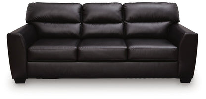 Glennbre - Sofa - Midnight Stationary Sofas by Signature Design by Ashley® - Walls Furniture & Mattress