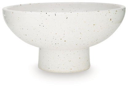Dallinworth - White / Black - Bowl Plates & Bowls by Signature Design by Ashley® - Walls Furniture & Mattress