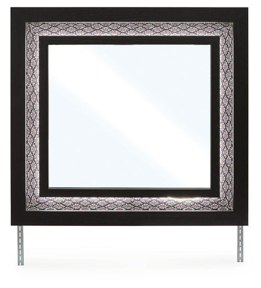 Shoralli - Bedroom Mirror - Black Mirrors by Signature Design by Ashley® - Walls Furniture & Mattress