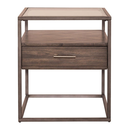Jamestown - End Table - Tobacco End Tables by Liberty Furniture - Walls Furniture & Mattress