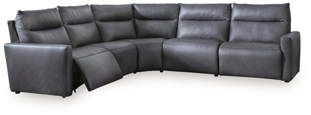ModZ - Power Reclining Sectional Reclining Sectionals by Benchcraft® - Walls Furniture & Mattress