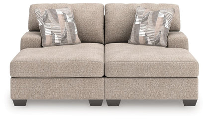 Seyler Lane - Sectional Stationary Sectionals by Benchcraft® - Walls Furniture & Mattress