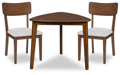 Tameride - 3 Pc. - Dining Table And 2 Chairs - Brown 3 Piece Dining Room Sets by Signature Design by Ashley® - Walls Furniture & Mattress