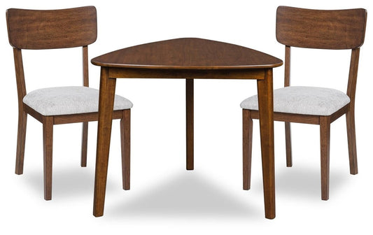 Tameride - 3 Pc. - Dining Table And 2 Chairs - Brown 3 Piece Dining Room Sets by Signature Design by Ashley® - Walls Furniture & Mattress