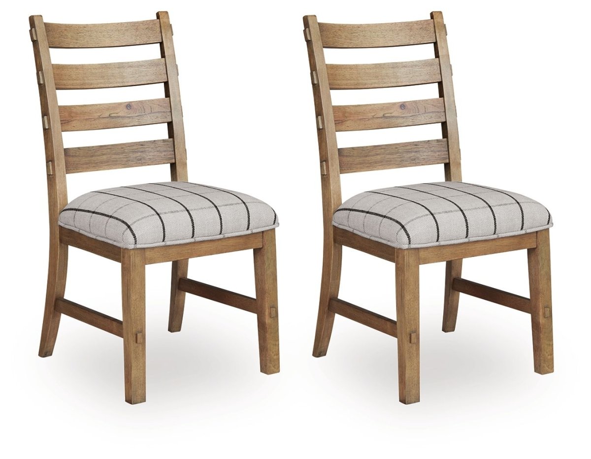 Ridgester - Dining Upholstered Side Chair (Set of 2) Chair Sets by Benchcraft® - Walls Furniture & Mattress