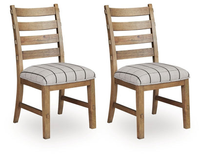 Ridgester - Dining Upholstered Side Chair (Set of 2) Chair Sets by Benchcraft® - Walls Furniture & Mattress