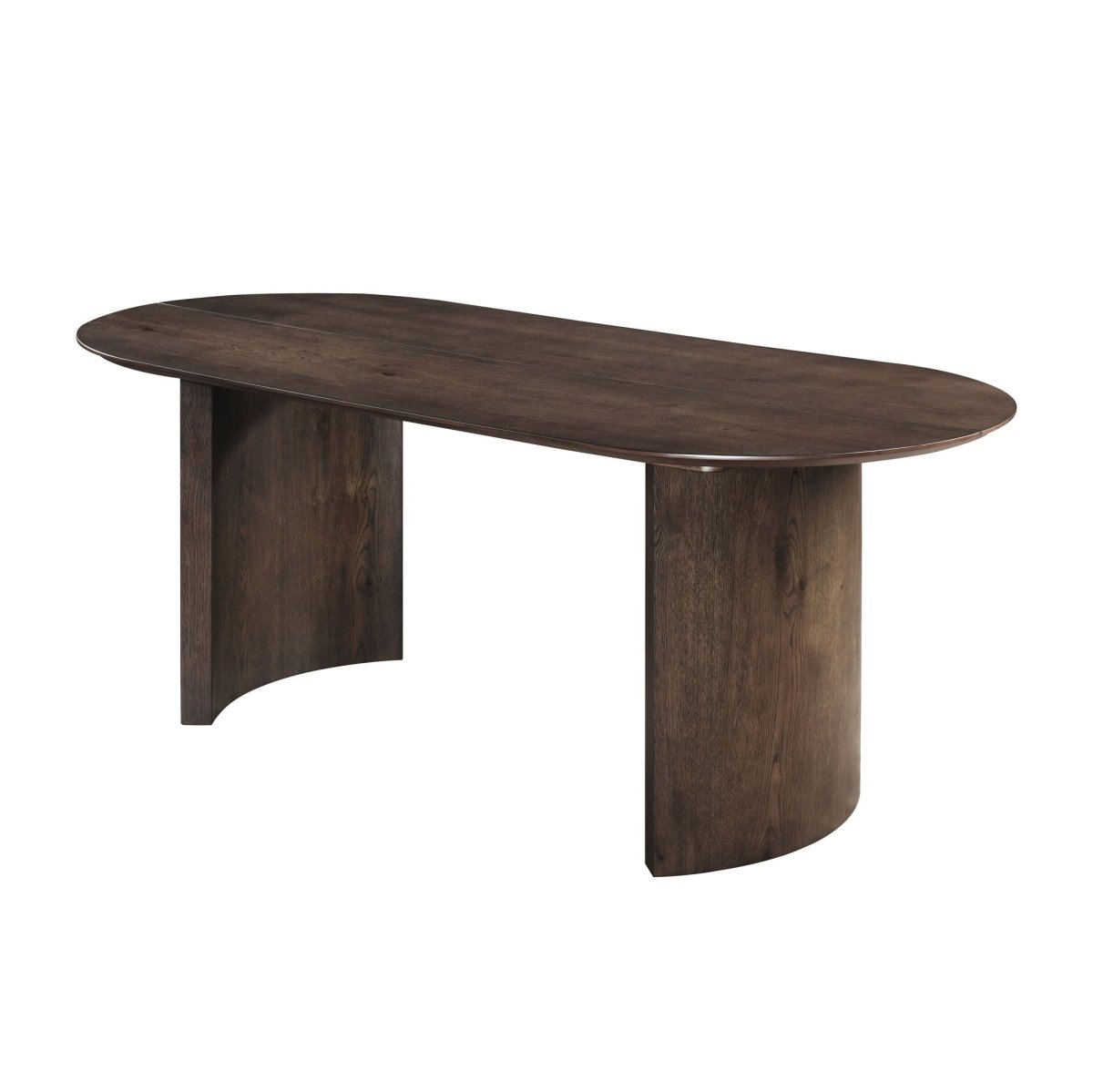 Kody - Oval Dining Table - Dark Walnut Dining Tables by New Classic - Walls Furniture & Mattress